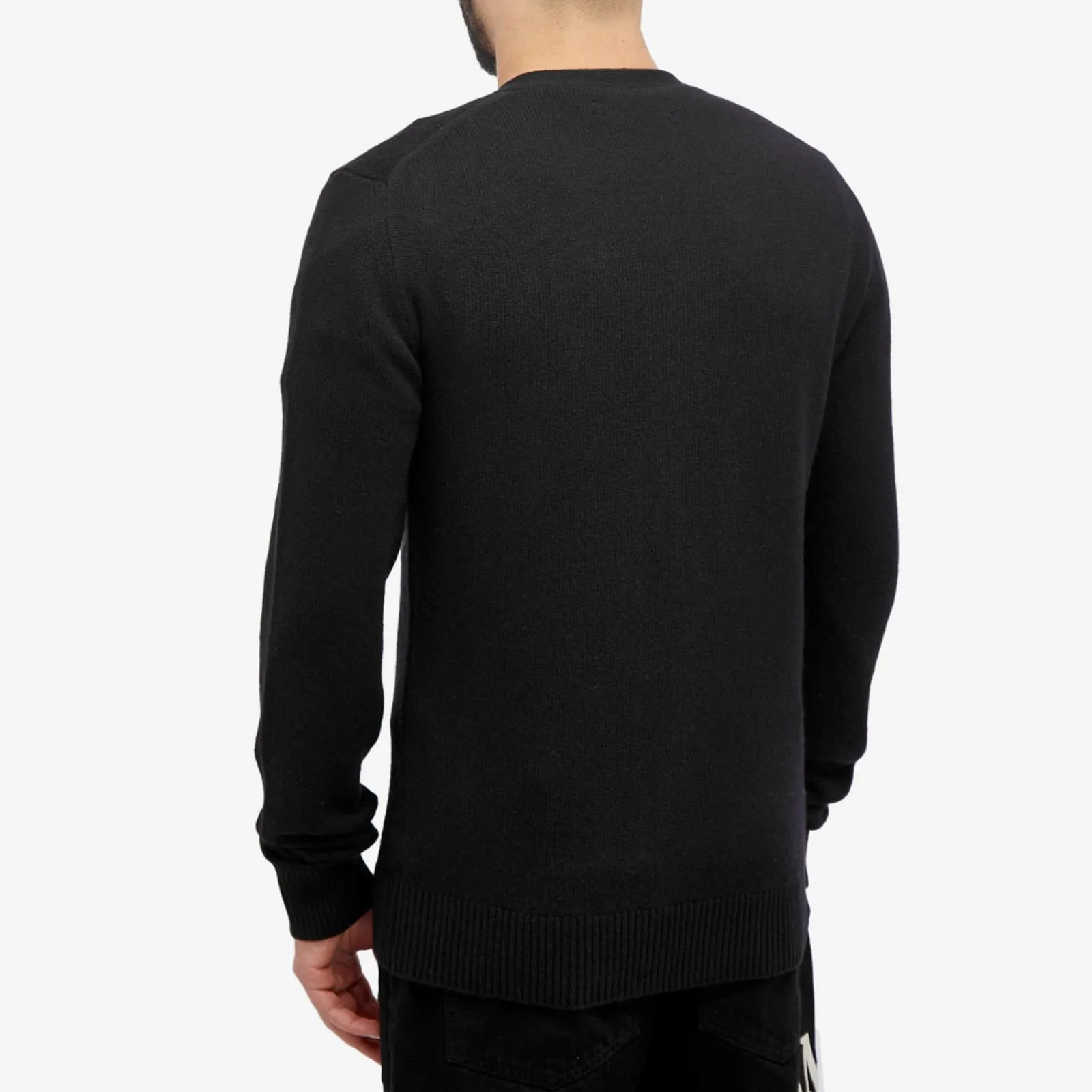 Amiri Stack Logo Cardigan, black