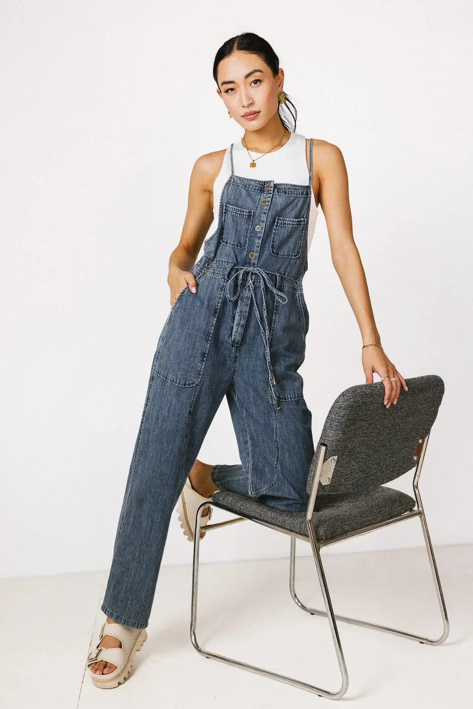 Annabella Overalls in Denim