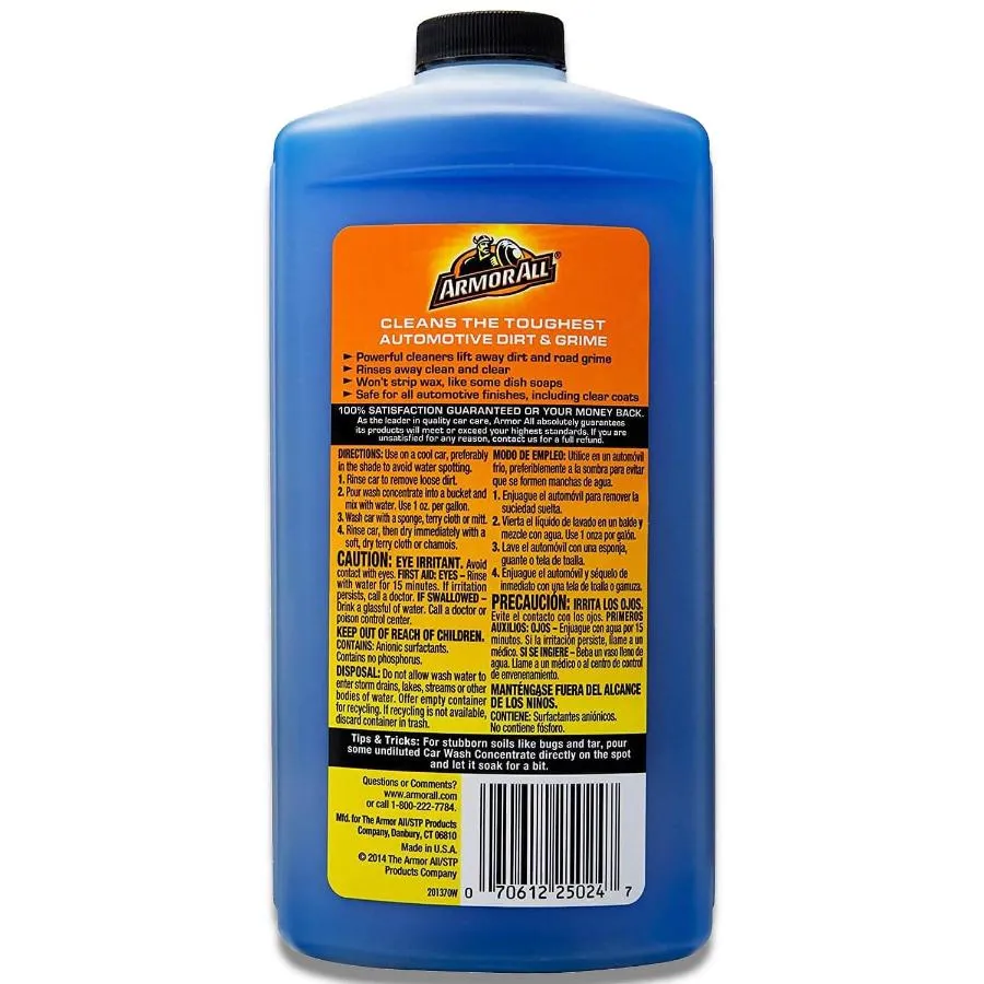 Armor - All Car Wash Concentrate - 24 Oz - 6 Pack