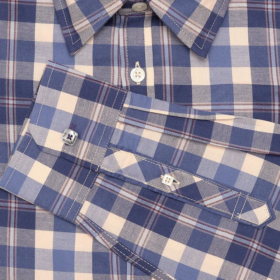 Auburn Navy Plaid