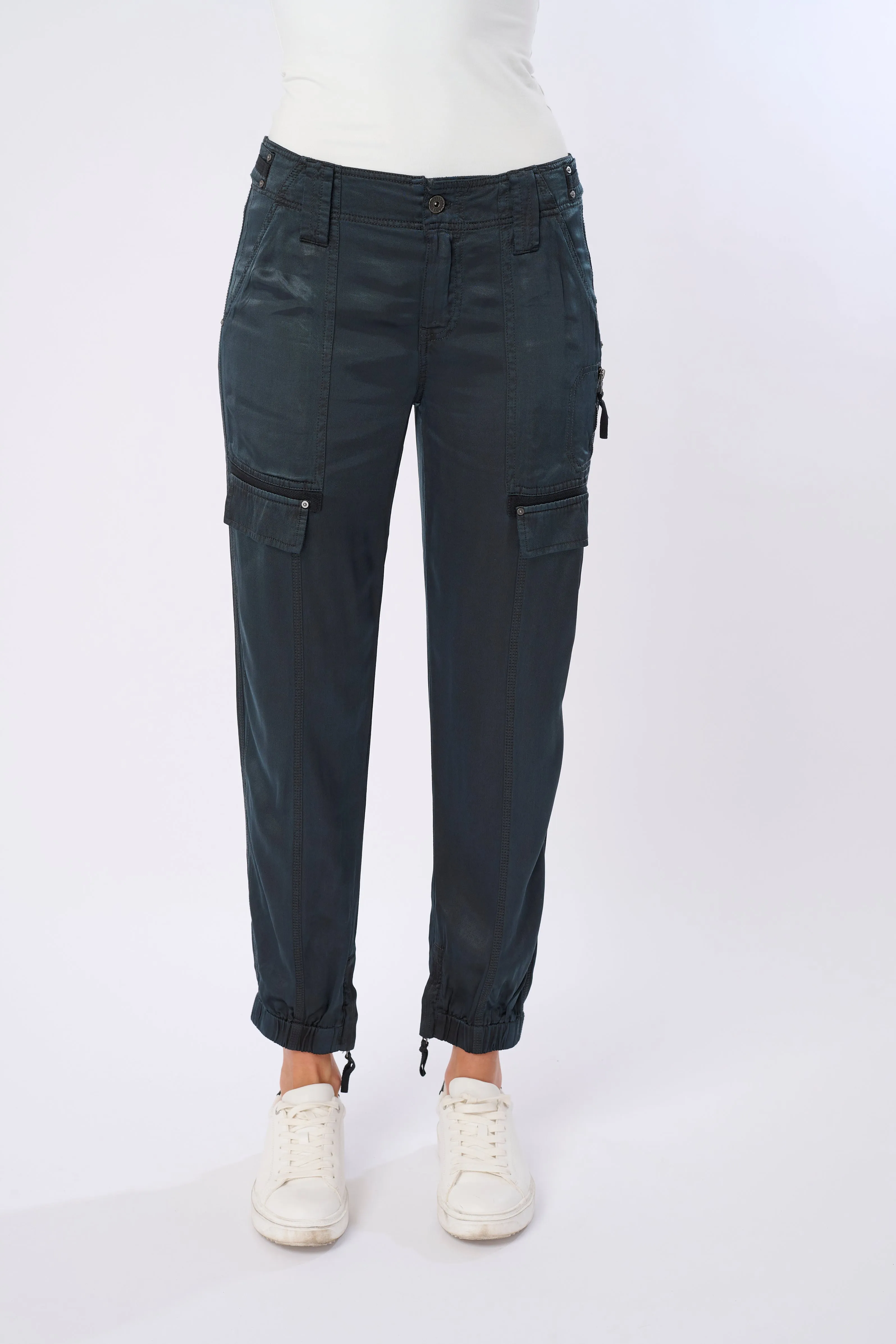 Axel Viscose Satin Jogger