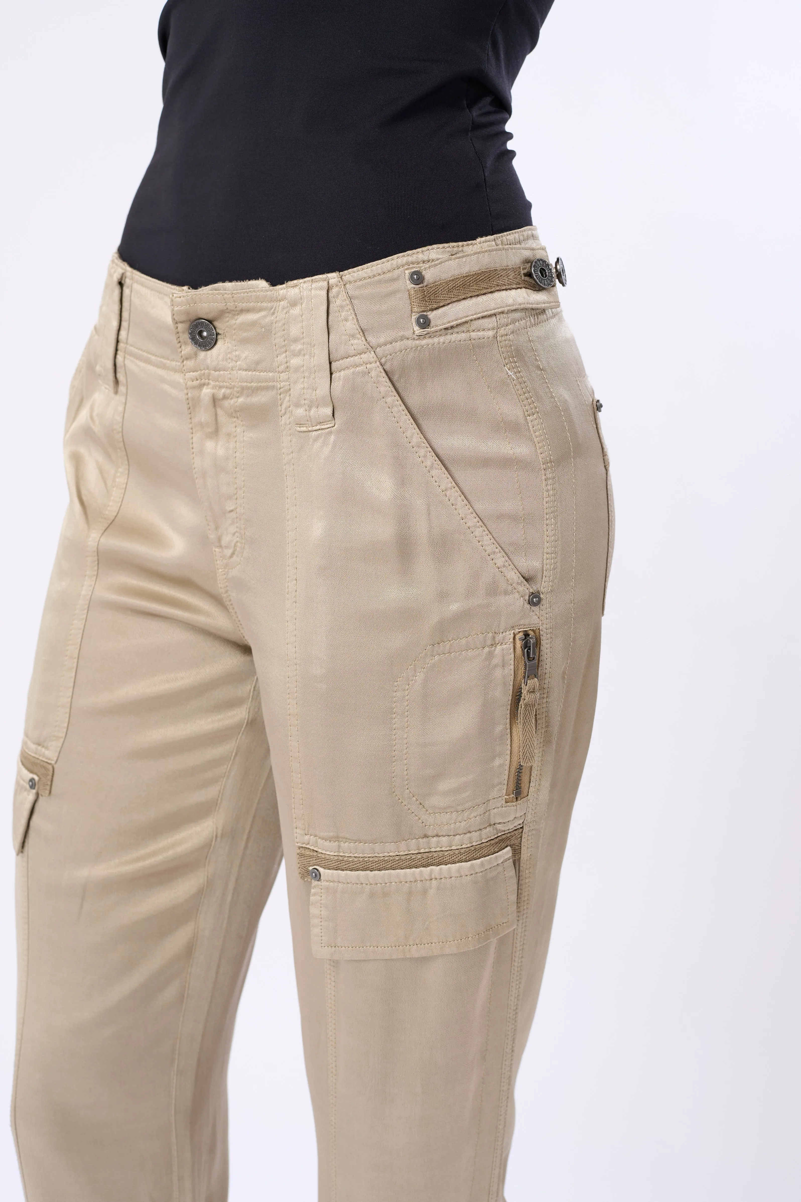 Axel Viscose Satin Jogger