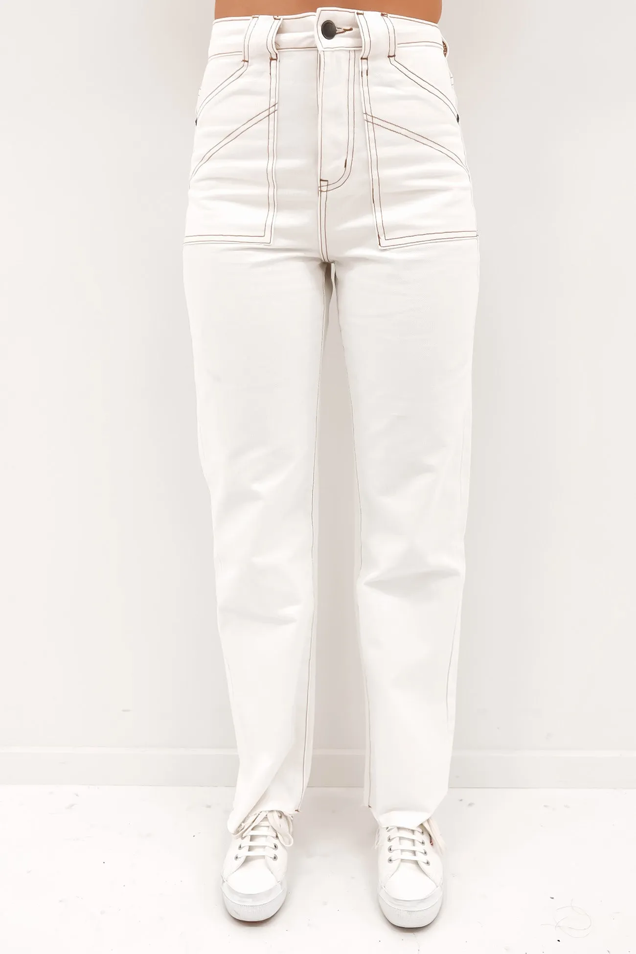 Becca Pant Vintage White