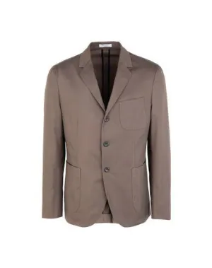 Boglioli Man Blazer Khaki 38 suit