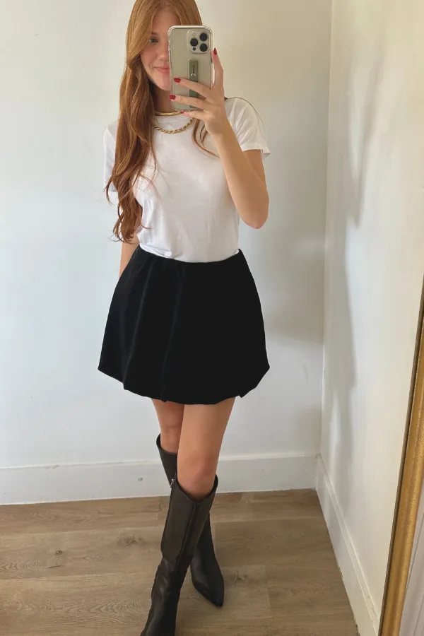 Bubble Mini Skirt