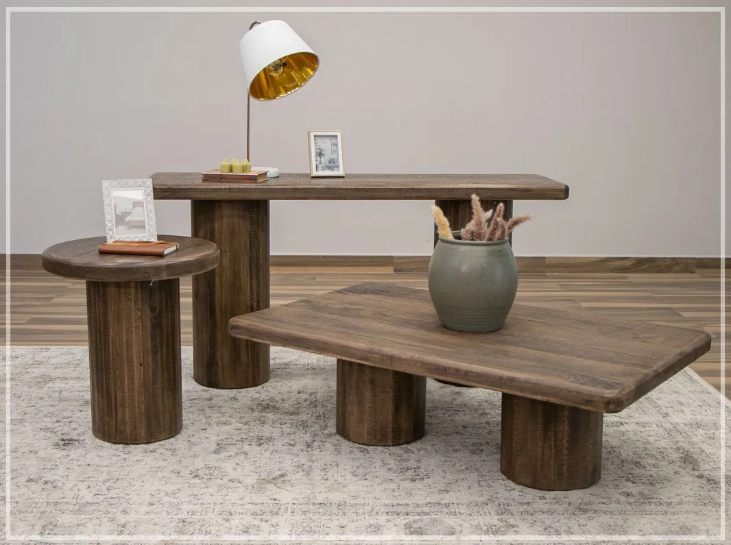 Chloe Solid Wood Living room table set