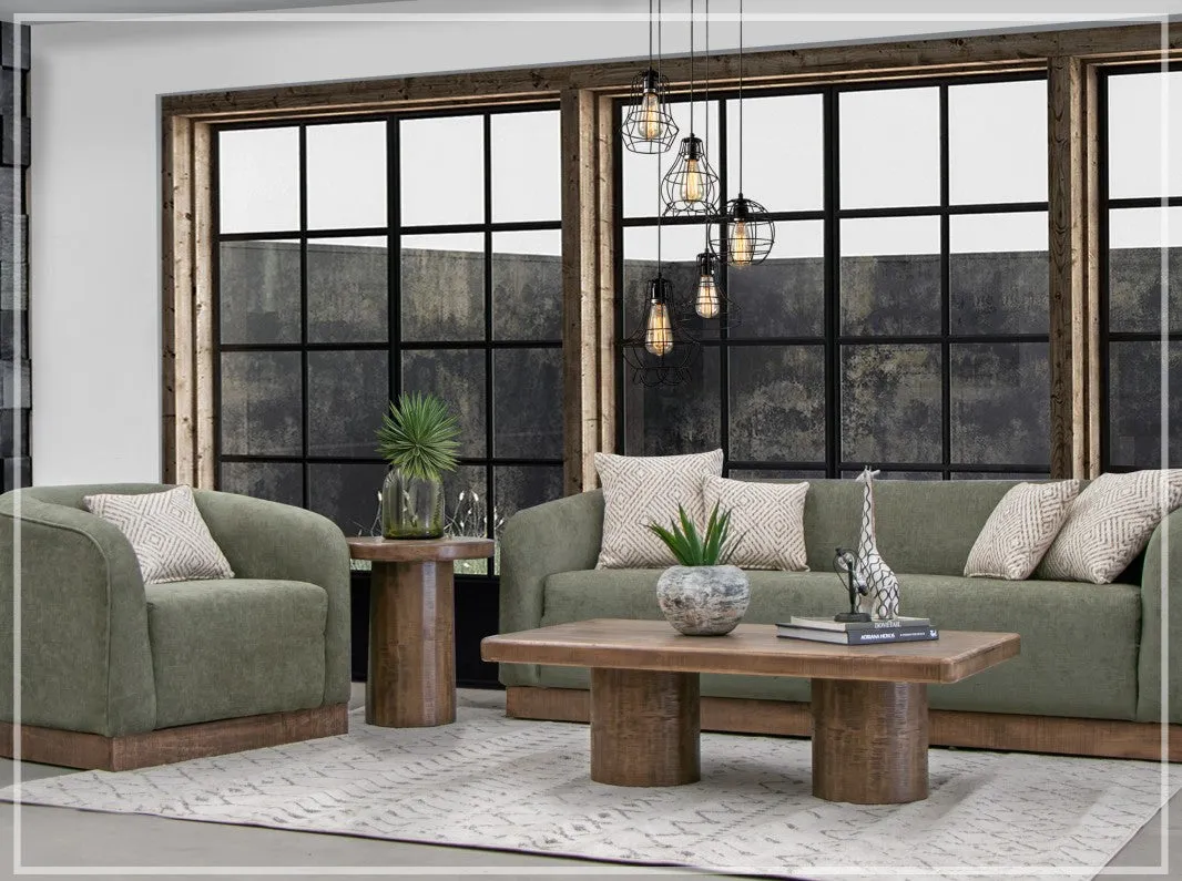 Chloe Solid Wood Living room table set