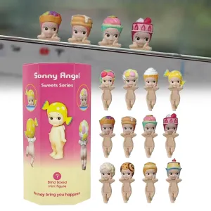 classic Sonny Angel HIPPERS Cat Life Series - 18 Pcs Blind Box - Mini Figure Blind Box Clearance! HIPPERS Sweets Series