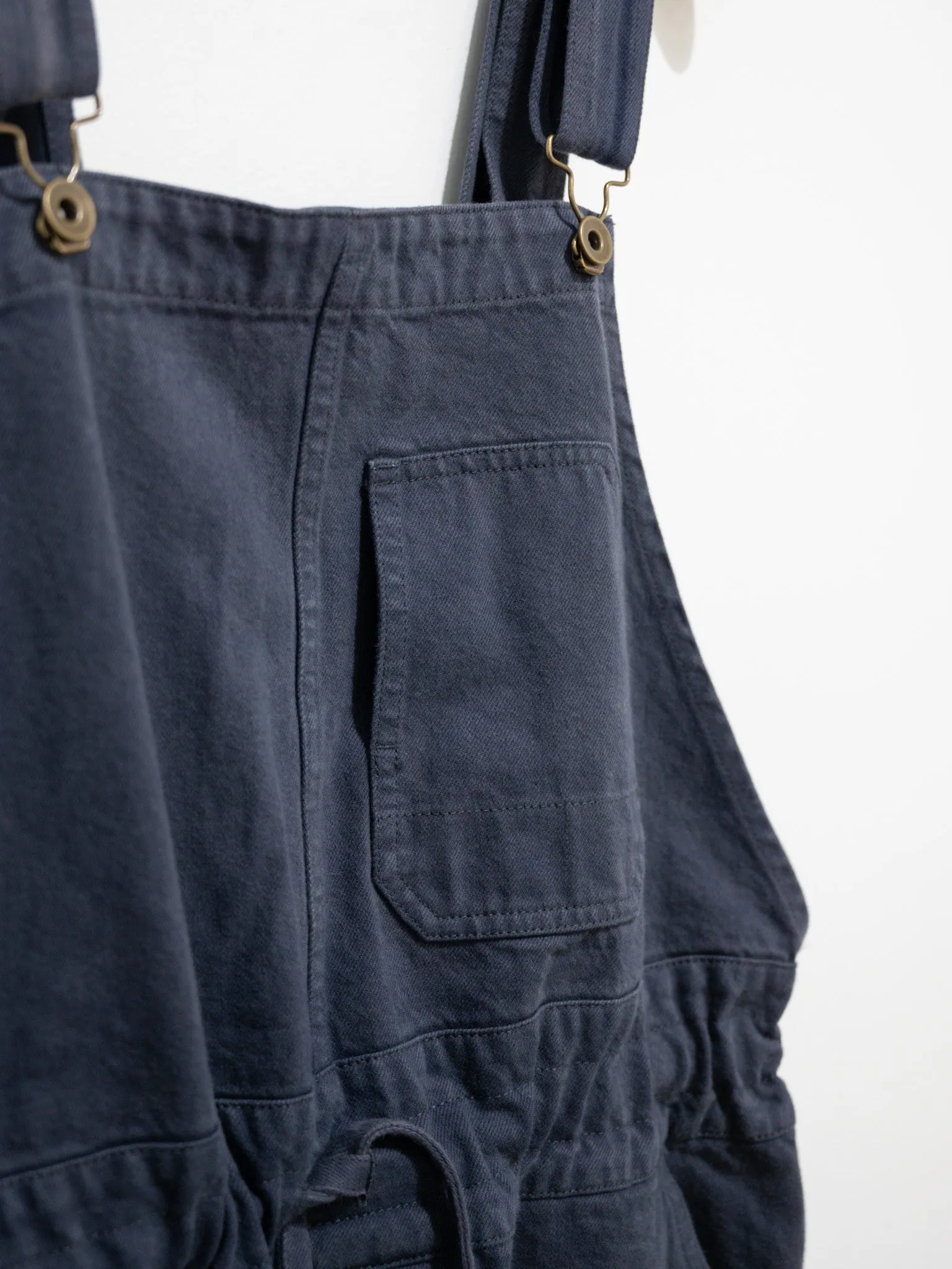 Cotton Overalls - Dark Indigo