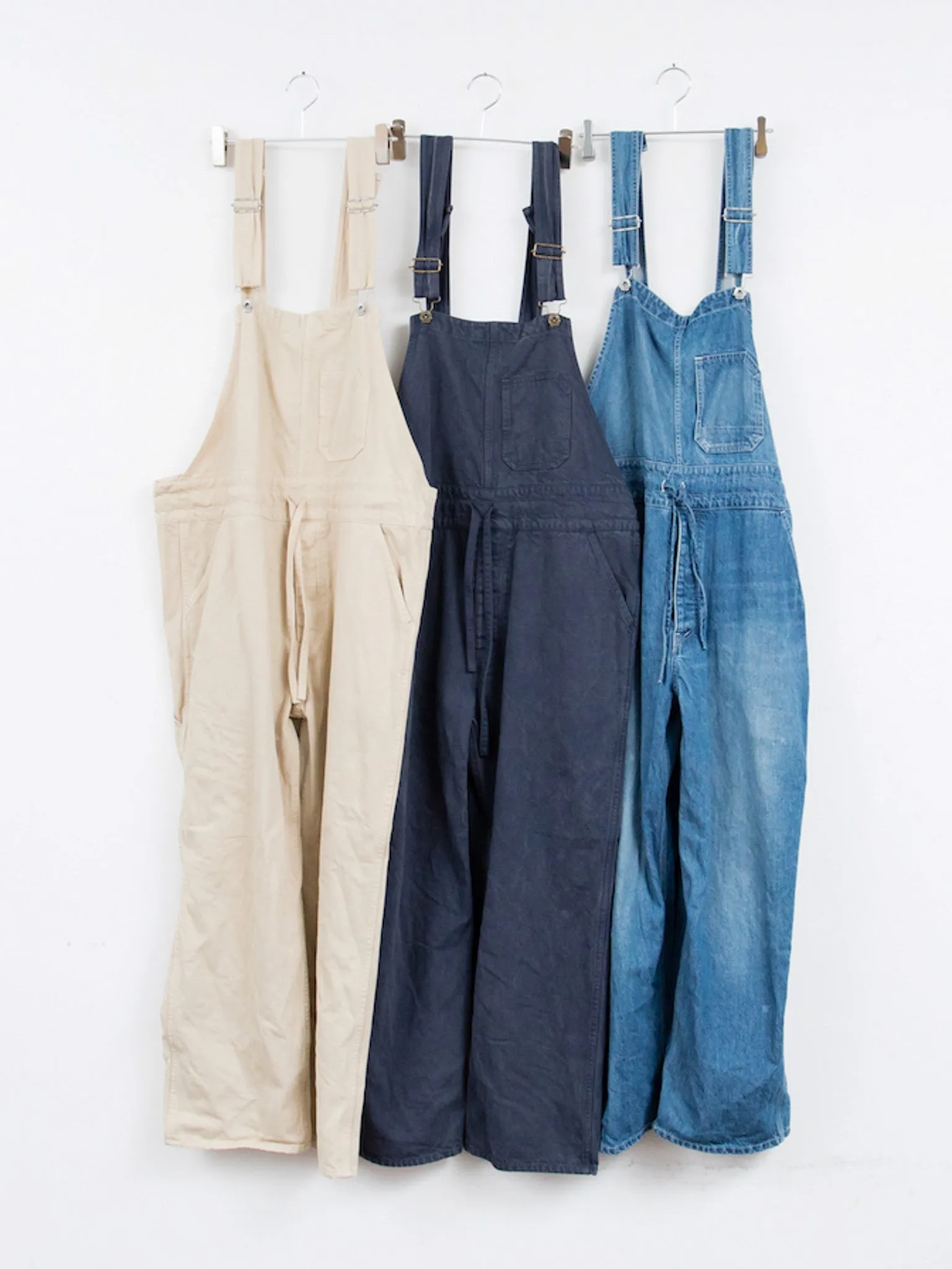 Cotton Overalls - Dark Indigo