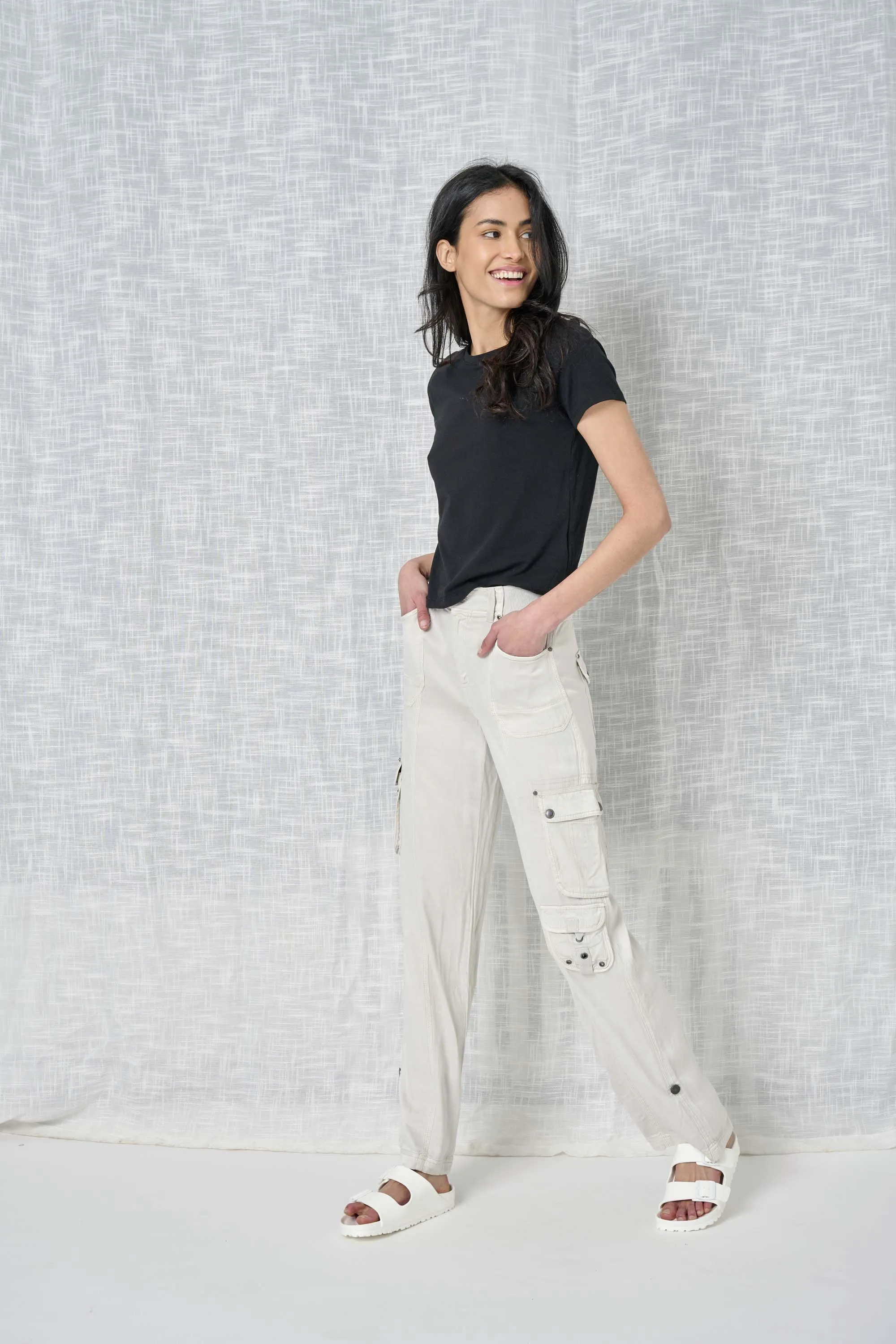 Declan Solid Cupro Pant