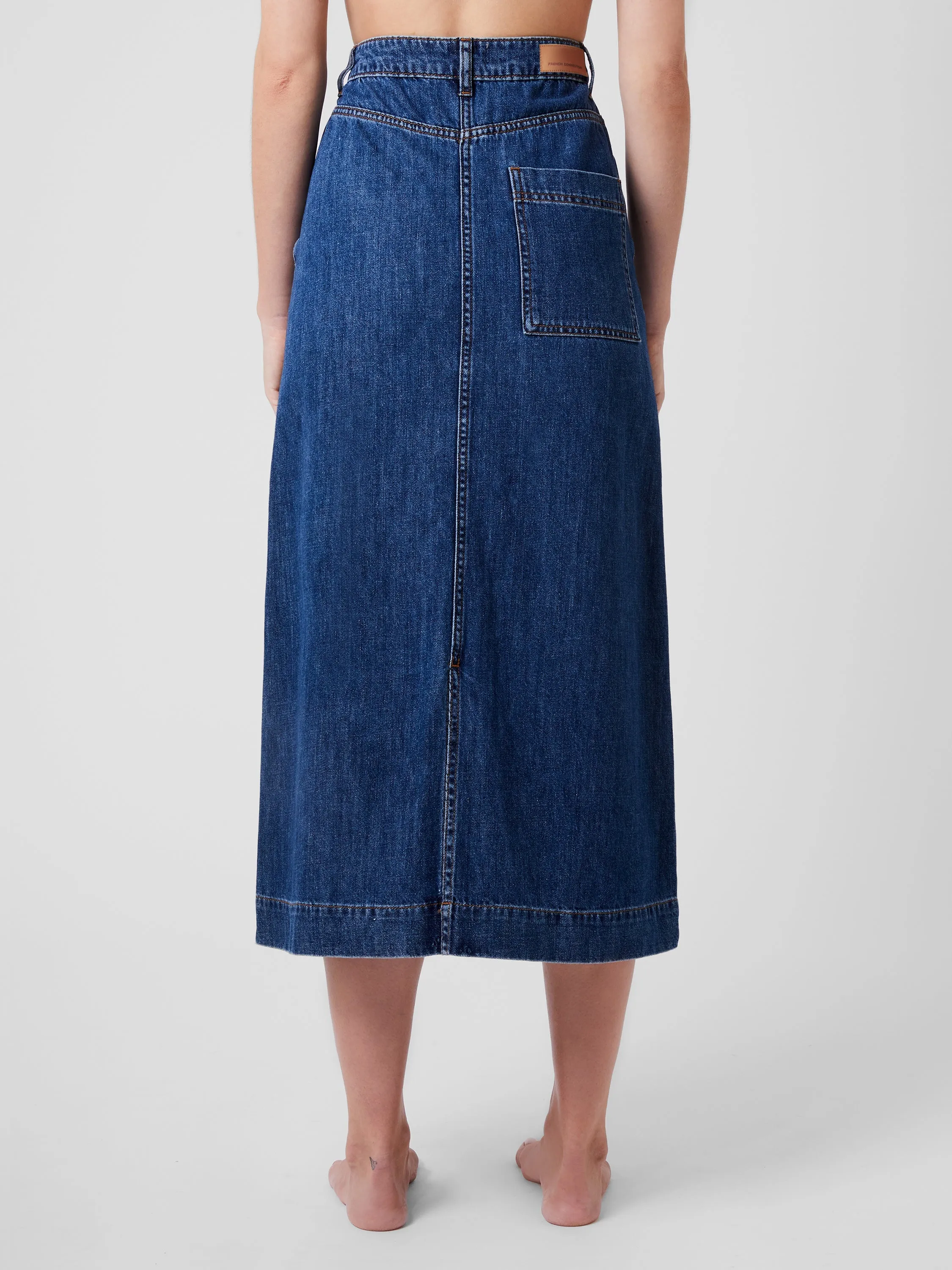 Denver Denim Midaxi Skirt