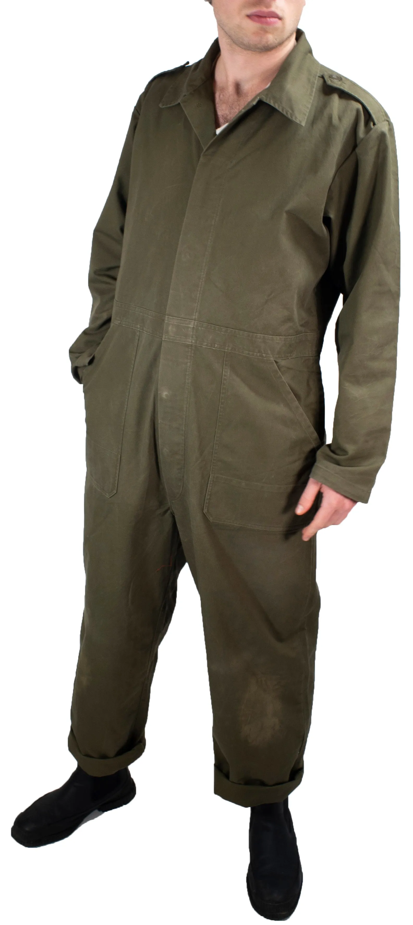 Dutch Army Olive Green Overalls - Jumpsuit - Grade 1