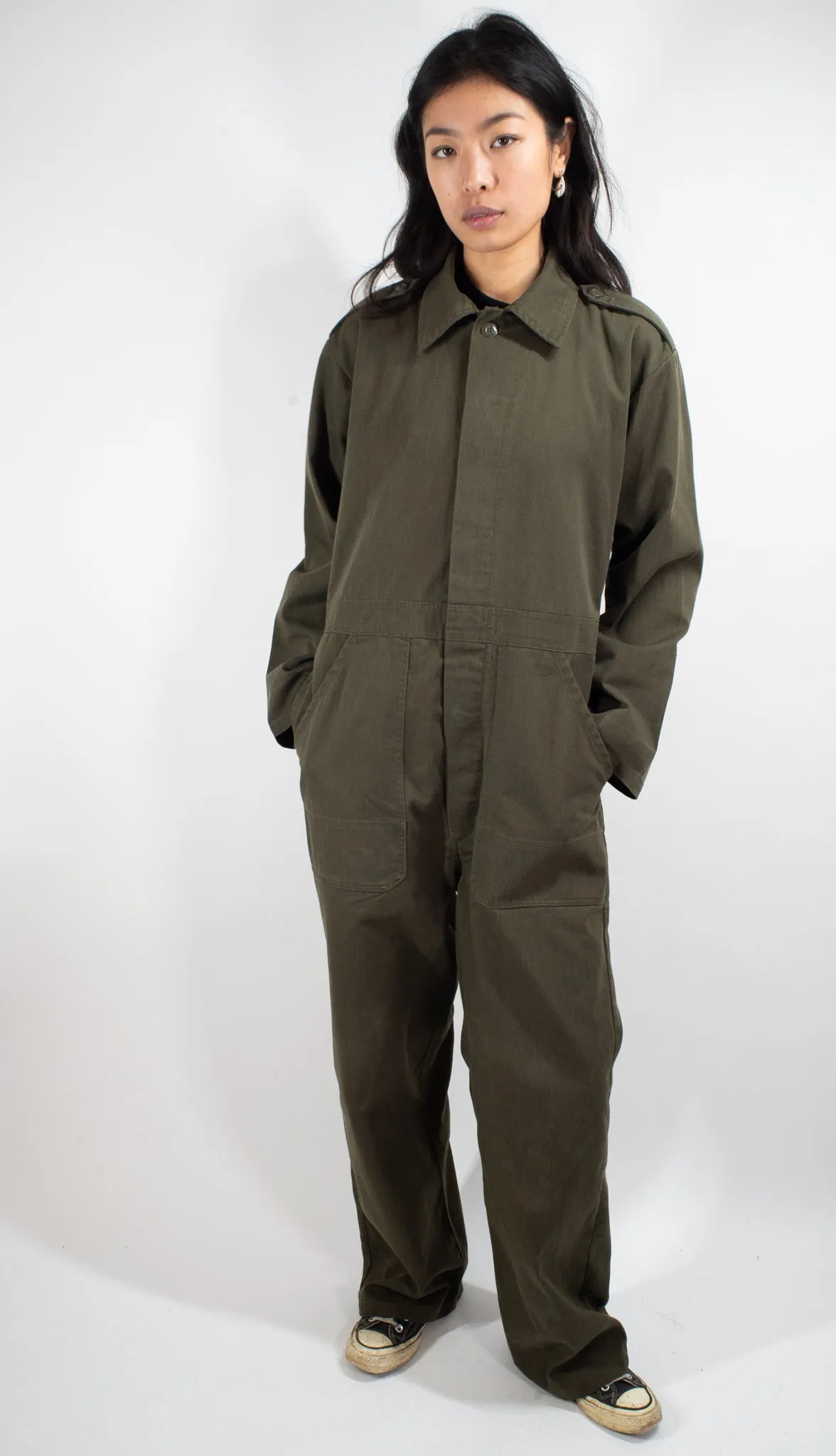 Dutch Army Olive Green Overalls - Jumpsuit - Grade 1