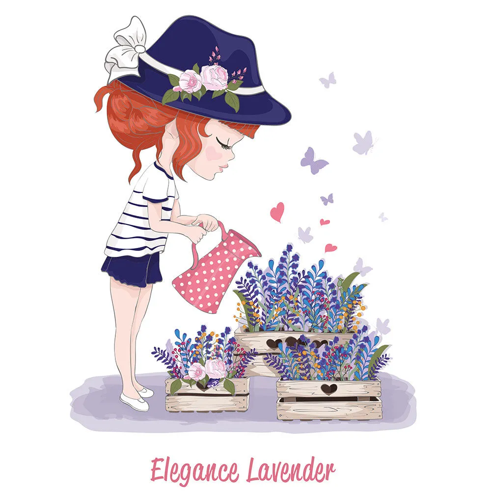 Elegance Lavender - Fabric Transfer Sheet