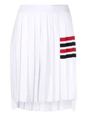 Full Needle Pleated Mini Skirt