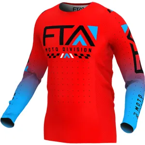 FXR STYLZ Moto Offroad Jersey Tetra Red