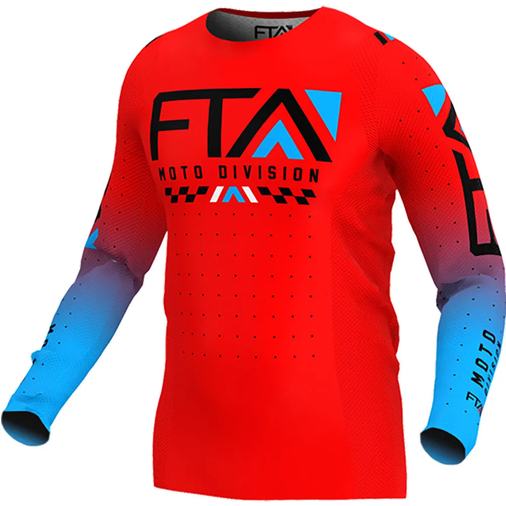 FXR STYLZ Moto Offroad Jersey Tetra Red