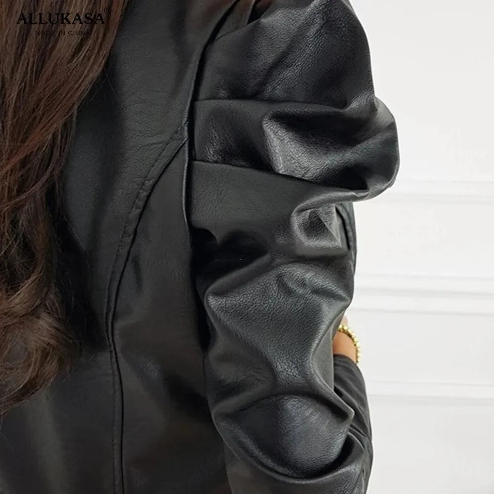 Jenna Faux Leather Jacket