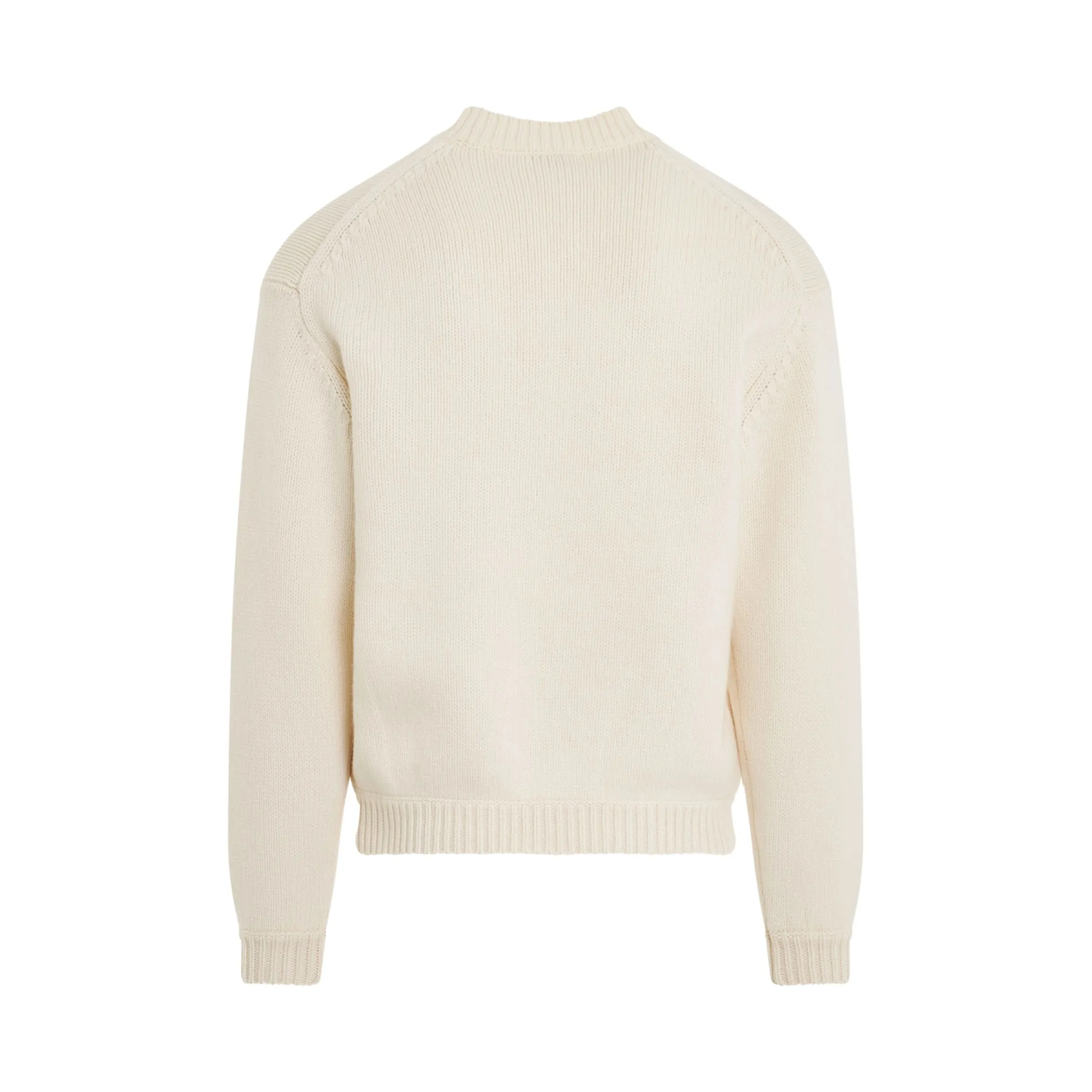 Kenzo Elephant Knit Sweater in Off White