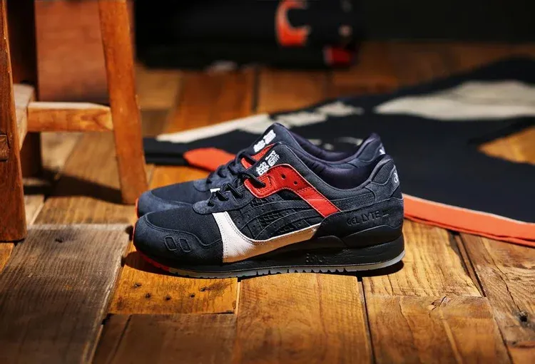 Kickslab x gel lyte iii 'hikeshi hanten' japan edition Asics sneakers, blue