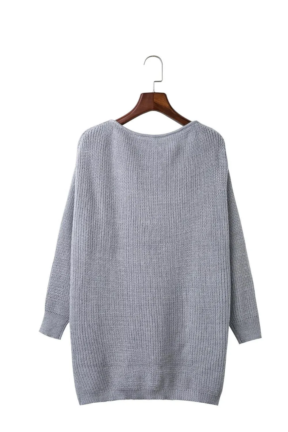 LANA Knit Off Shoulder Sweater