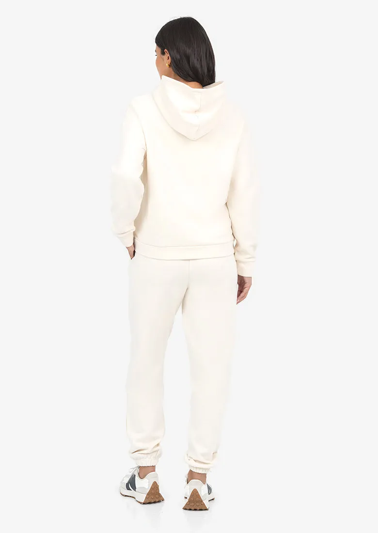 Life Lounge Oversized Jogger Eggnog