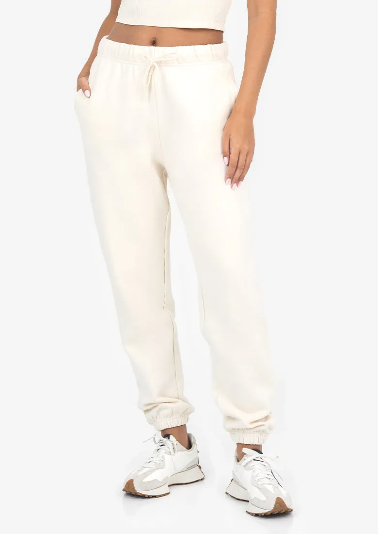 Life Lounge Oversized Jogger Eggnog