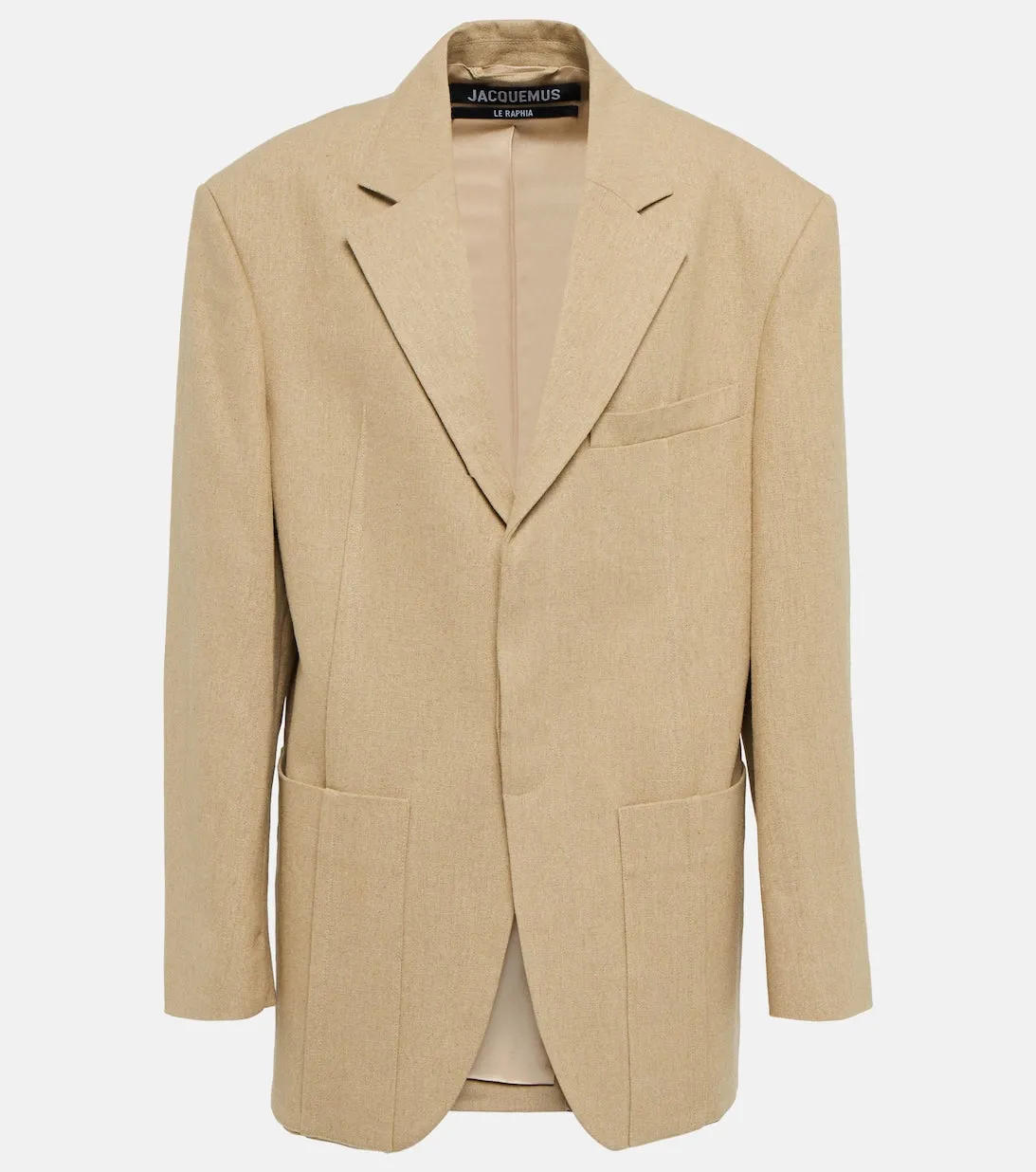 Linen blazer La Veste d'Homme JACQUEMUS, beige