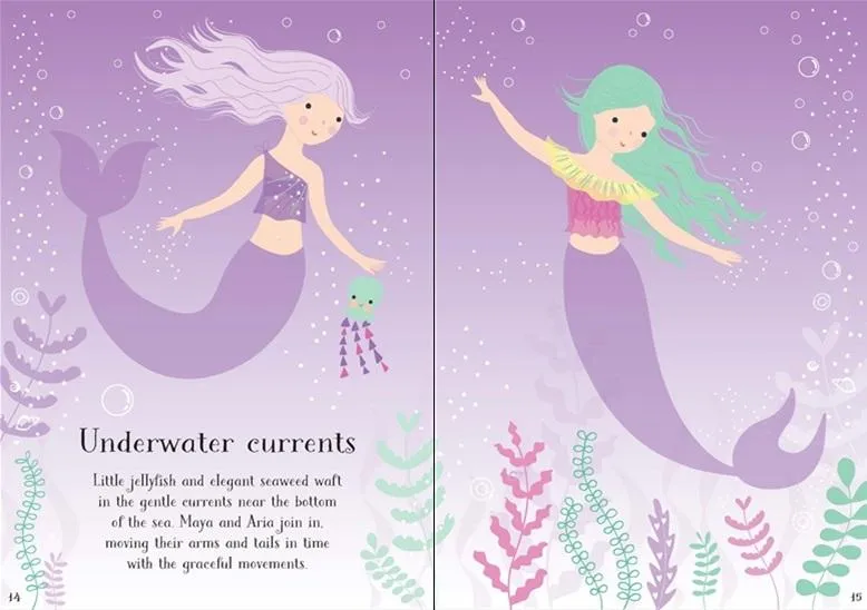 Little Sticker Dolly Dressing - Mermaids