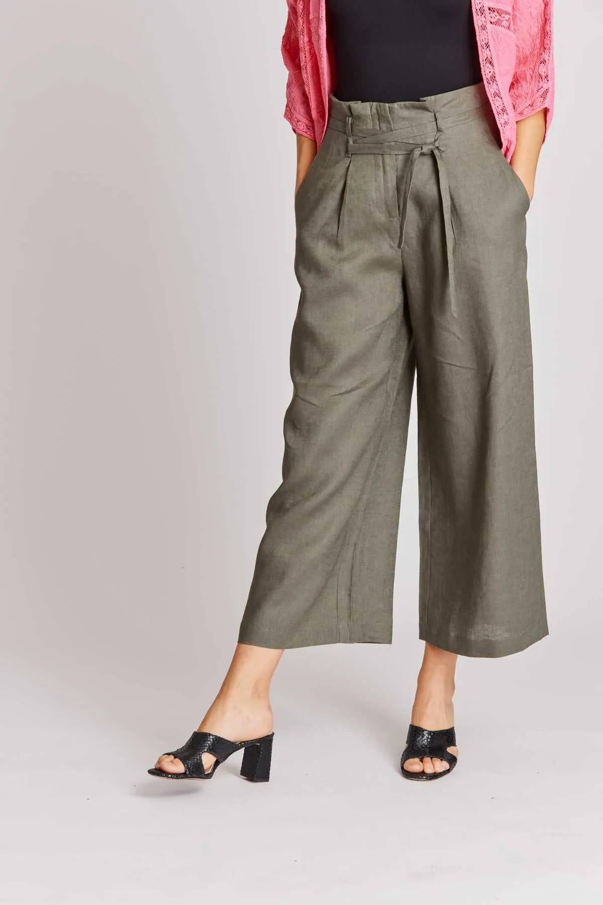 Maiwen Linen Pant -White