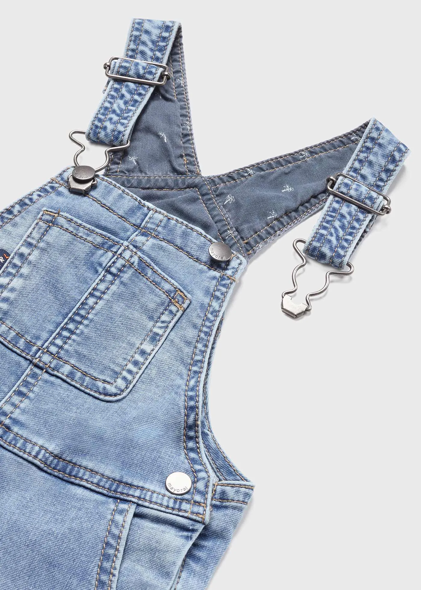 Mayoral Toddler Boy Denim Short Overalls