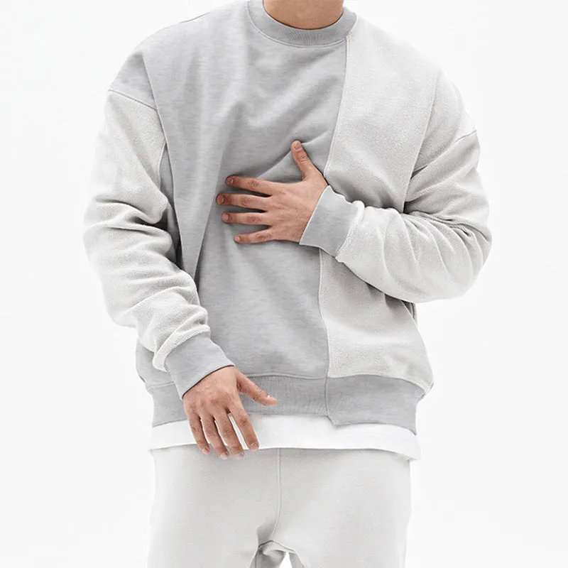 Men's Casual Pullover Crew Neck Sweater