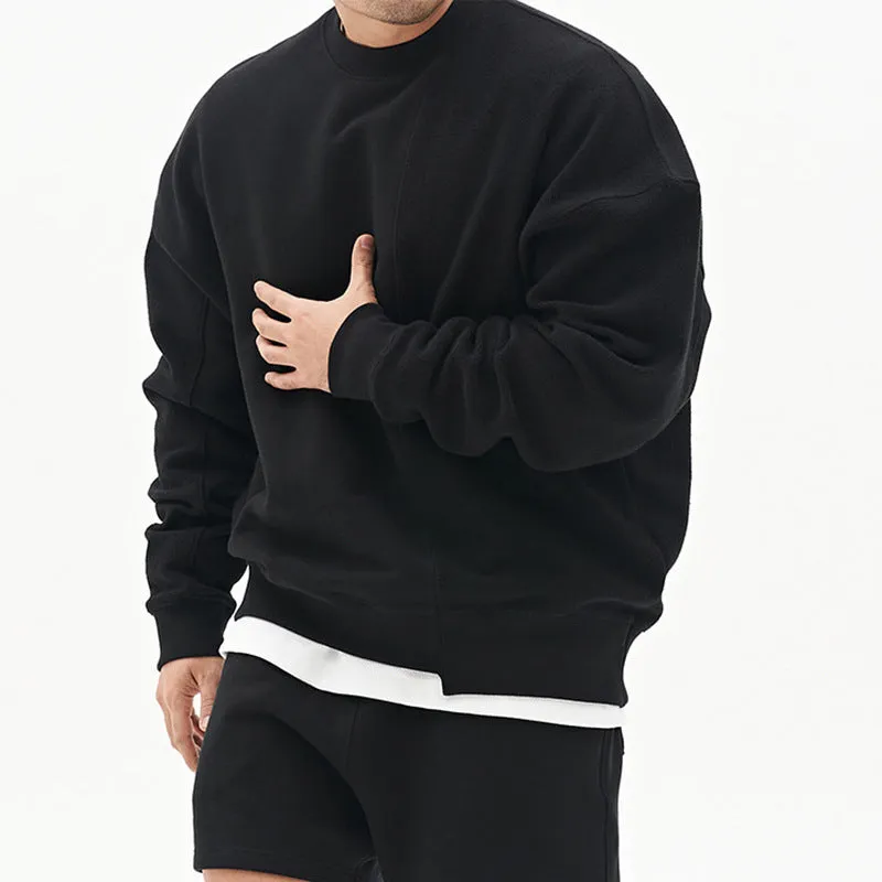 Men's Casual Pullover Crew Neck Sweater