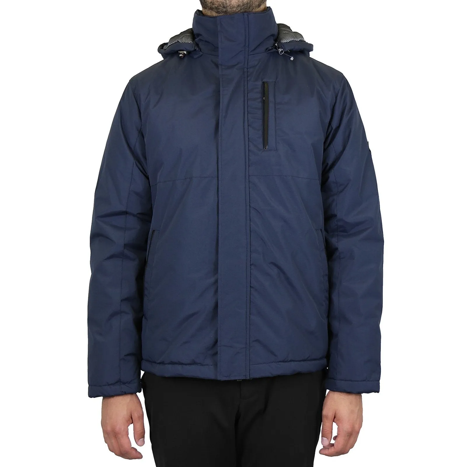 Men's Heavyweight Jacket With Detachable Hood