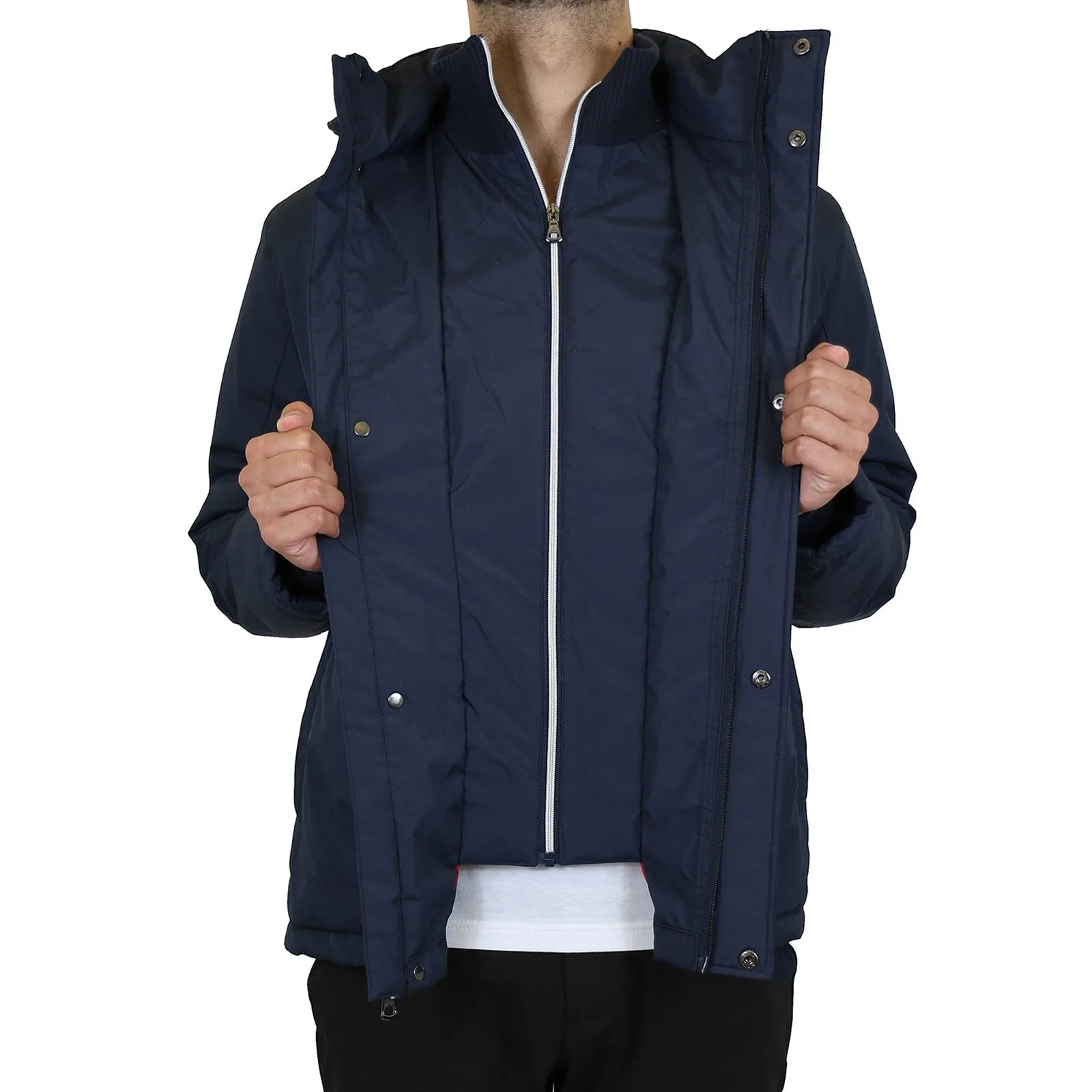 Men's Heavyweight Jacket With Detachable Hood