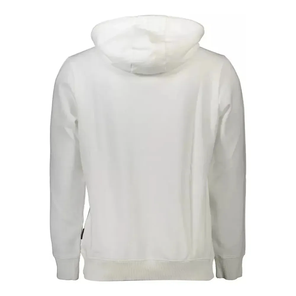 Napapijri White Cotton Men Sweater