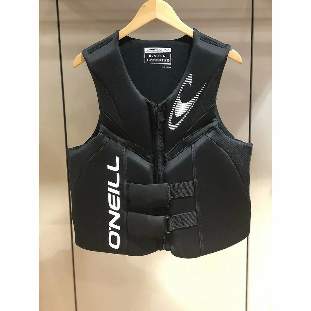 ONeill Mens Reactor USCG Vest - Black/Black/Black