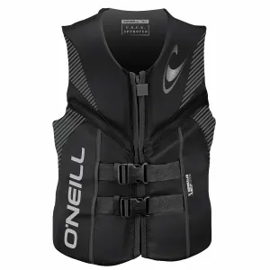 ONeill Mens Reactor USCG Vest - Black/Black/Black