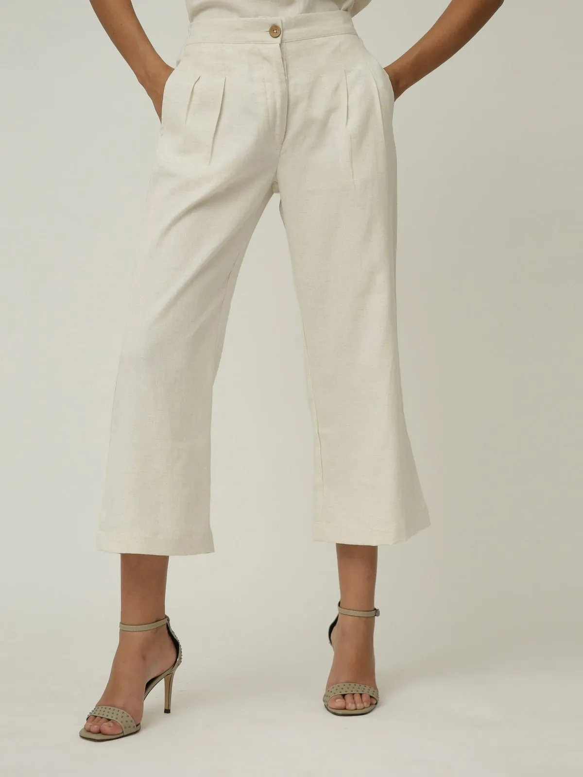 Organic Cotton Dianne Shirt with Trousers Co-ords Set