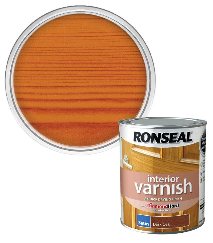 Ronseal Diamond Hard Interior Wood Varnish