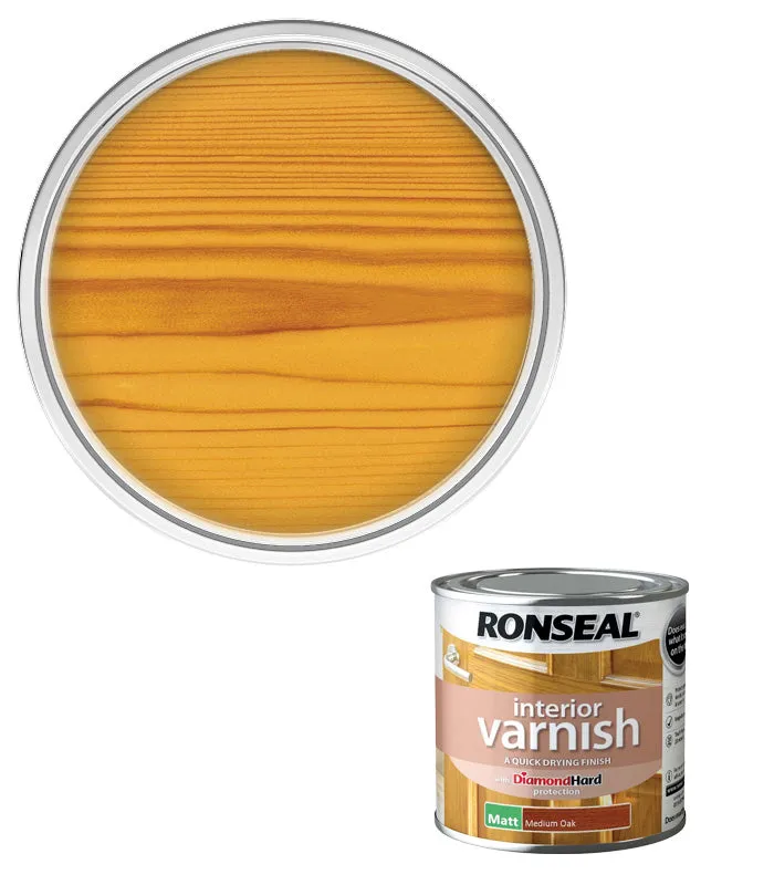 Ronseal Diamond Hard Interior Wood Varnish