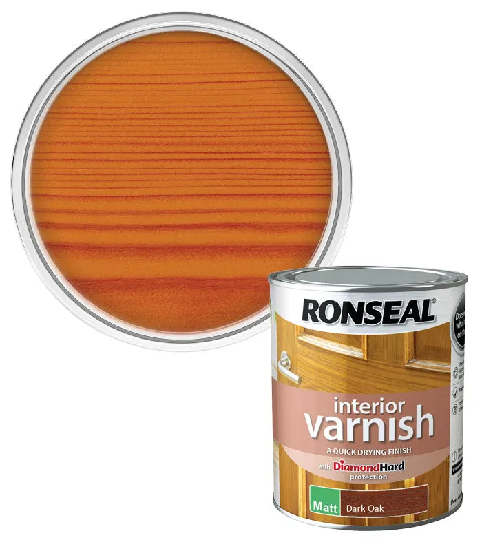 Ronseal Diamond Hard Interior Wood Varnish