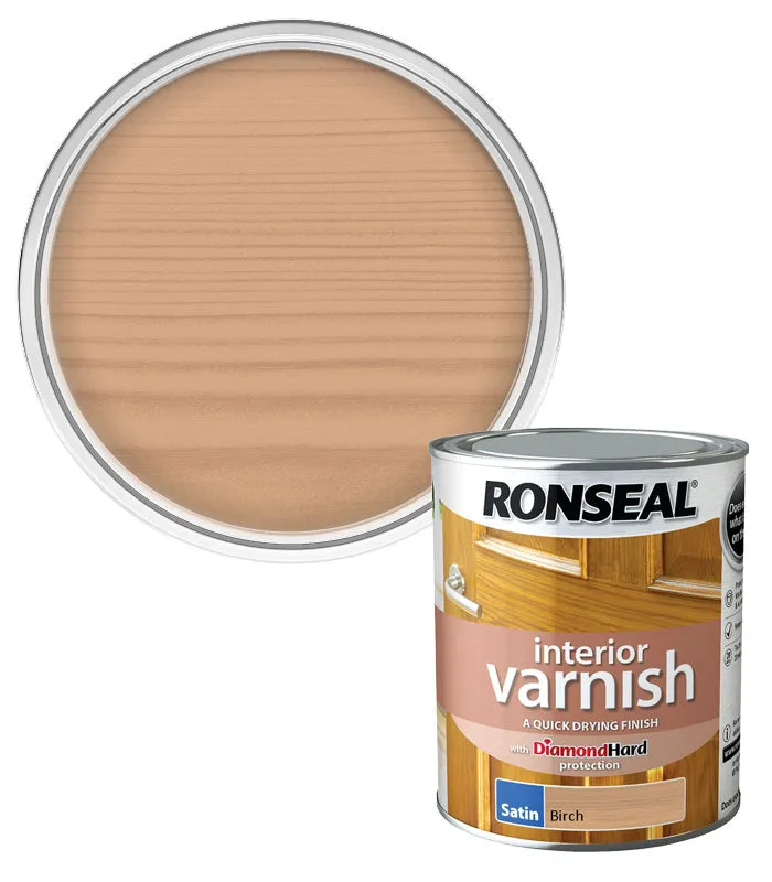 Ronseal Diamond Hard Interior Wood Varnish