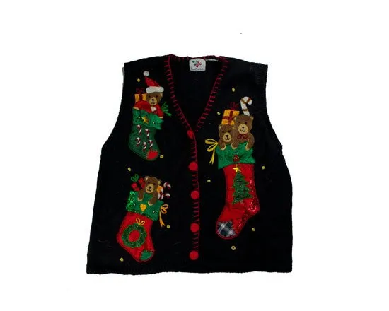 Teddy Christmas-Small Christmas Sweater