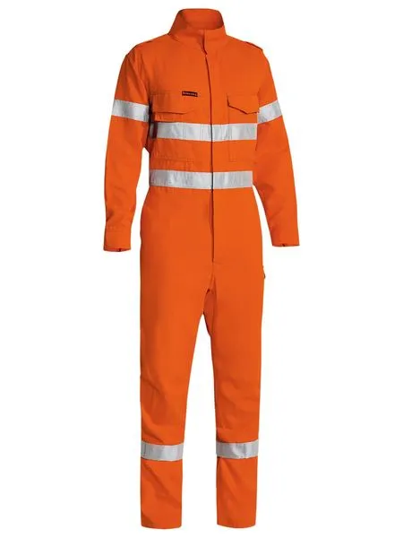 Tencate Tecasafe Plus 580 Taped Hi Vis Lightweight Fr Non Vented Engineered Coverall - BC8185T