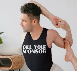 utt- Call Your Sponsor Unisex Tank Tops