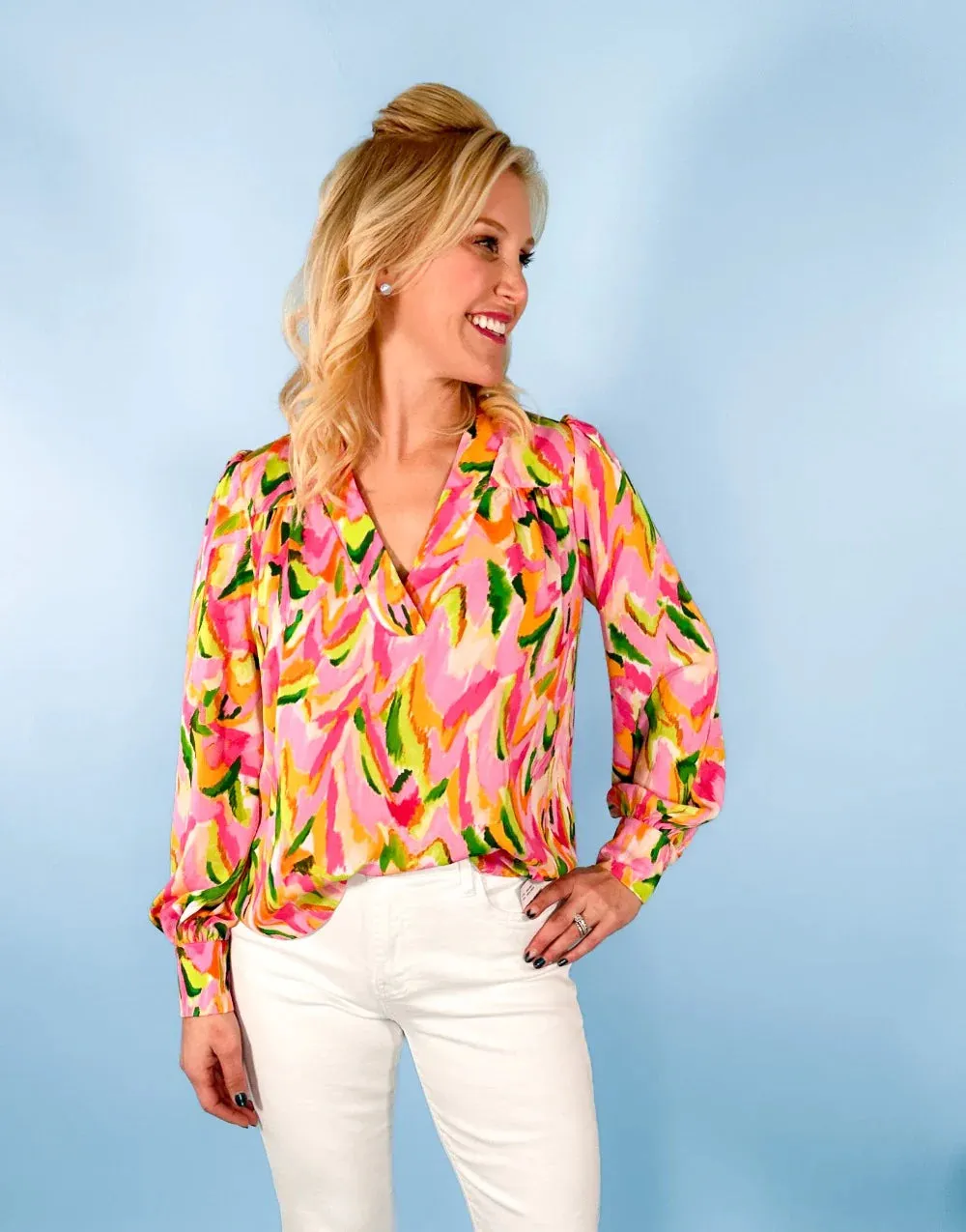 V-Neck Politan Blouse