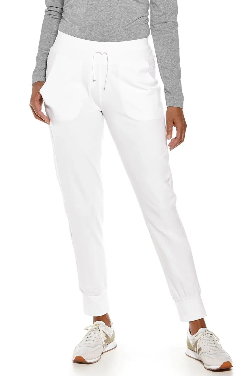 Women's Maho Weekend Pants  |  White