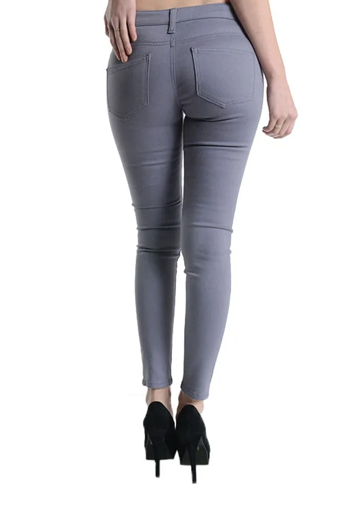 Women's Skinny Fit Twill Pants